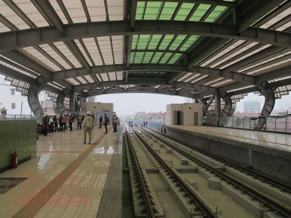 Cận cảnh các toa tàu đường sắt Cát Linh - Hà Đông đầu tiên ảnh 7